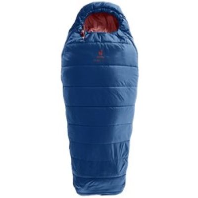 17. Deuter Starlight Kinderschlafsack (130-170 cm) - Nightblue/Redwood
