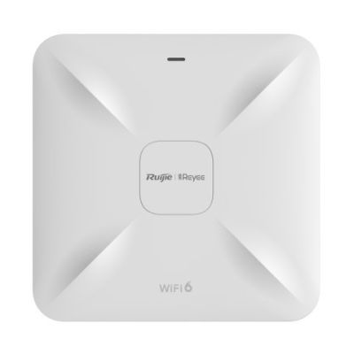 8. REYEE Access Point AX3200: 1 Port 1 Gbit/s + 1 Port 2,5 Gbit/s | Wi-Fi 6 (802.11ax) – 3202 Mbit/s | PoE-Stromversorgung | Deckenmontage