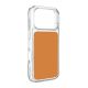 Puro Plate Mag Case für iPhone 17 Pro, kompatibel mit MagSafe – Orange
