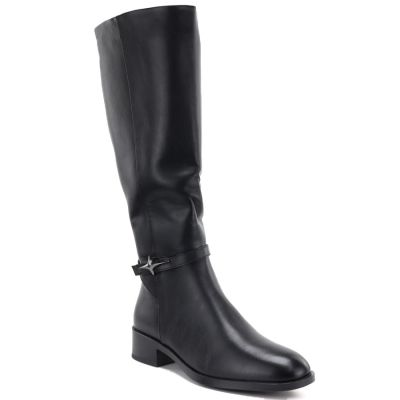Damen-Offiziersstiefel in Schwarz Potocki SZ12862