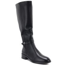 Damen-Offiziersstiefel in Schwarz Potocki SZ12862