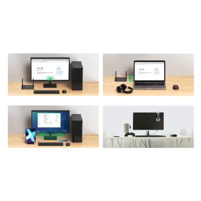 14. Ugreen Dual-Band-Adapter externe USB-Netzwerkkarte - WiFi 11ac AC650 schwarz (CM448)
