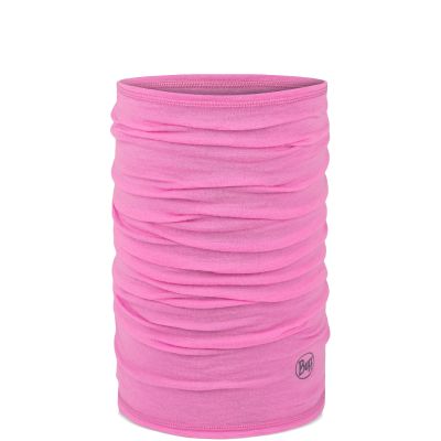 Multifunktionstuch Buff Lightweight Merino Wool – Solid Fluor Fuchsia, Größe: M