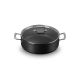 2. Le Creuset gehärtete antihaftbeschichtete Sauteuse mit Glasdeckel 28 cm