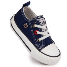 Big Star Jr HH374195 marineblaue Low-Top-Sneaker