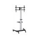 4. Mobiler Ständer + Halterung für Fernseher 37-86 Zoll 50 kg S-11-AL ART VESA 600x400