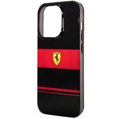 6. Ferrari FEHMP14LUCOK iPhone 14 Pro 6,1" schwarz/schwarzes Hardcase IMD Combi Magsafe