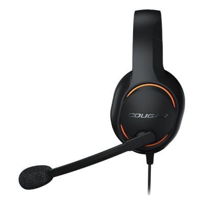 5. COUGAR Dive Kabelgebundenes Gaming-Headset mit Kopfbügel, Schwarz