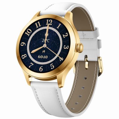 2. Smartwatch Gravity Weißgold 2 Armbänder GT25-2 PRO