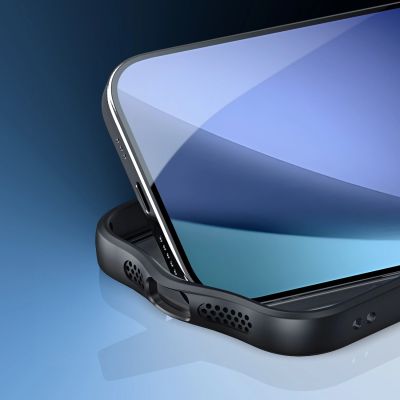 7. Dux Ducis Aimo iPhone 17 Hülle – Schwarz