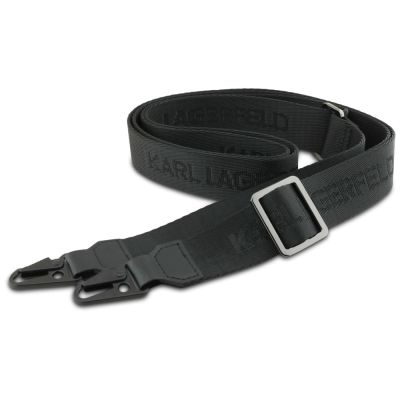 2. Karl Lagerfeld Saffiano Karl&Choupette Metall-Pin CBDY Schutzhülle für iPhone 18 Pro / 17 Pro - Schwarz