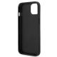 7. Karl Lagerfeld Saffiano Karl's Head Patch Hülle für iPhone 14 - Silber