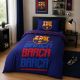 4. FC Barcelona Baumwollbettwäsche-Set 140x200 + 70x90 cm FCB-4515BL