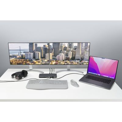 3. Kensington SD5760T – Dockingstation – USB-C / USB 4.0 / Thunderbolt 3 / Thunderbolt 4 – 2 x HDMI, Thunderbolt – Gigabit-Ethernet