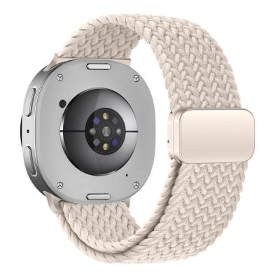 2. Tech-Protect NylonMag Armband für Samsung Galaxy Watch 40/44/46 mm – Beige