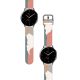 2. Strap Moro für Samsung Galaxy Watch 40 / 41 / 42 / 43 / 44 mm Silikonarmband Uhrenarmband - Muster 15