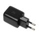 4. IBOX Universal-Ladegerät C-42 GAN PD33W USB A+C Schwarz