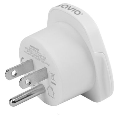 4. SAVIO Reiseadapter Globalsteckdose - US-Stecker AP-07