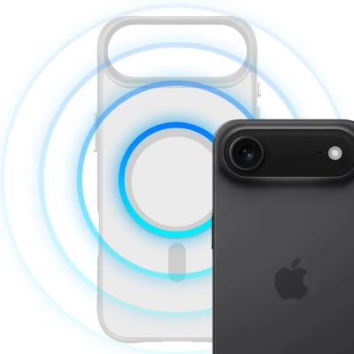 8. 3mk Smoke MagCase für iPhone Air - Weiß-Transparent