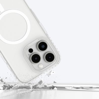 9. AmazingThing Titan Pro Mag Case mit Magnetring für iPhone 16 Pro - Transparent