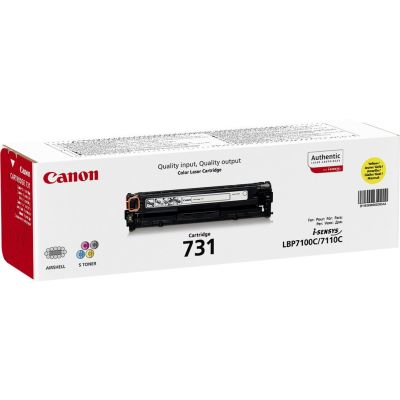 2. Canon 731 Tonerkartusche, 1 Stück, Original, Gelb