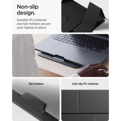 8. Spigen SlimFold LD201-S8 Laptopständer – Grau