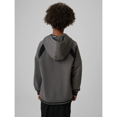2. Jungen-Sweatshirt im Loose Fit mit Kapuze 4F 4FJRAW26TSWSM3193-25S