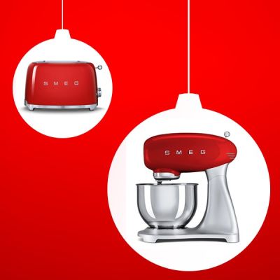 11. SMEG TSF01RDEU Toaster