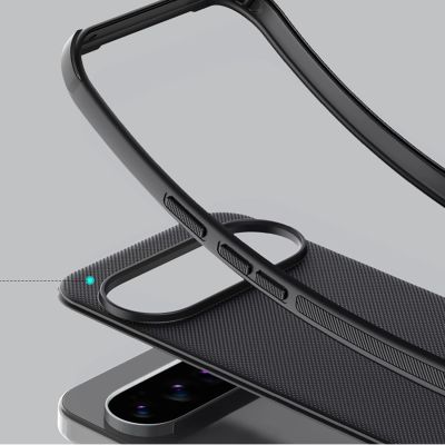 10. Nillkin Super Frosted Shield Pro Hülle für Google Pixel 10/10 Pro – Schwarz