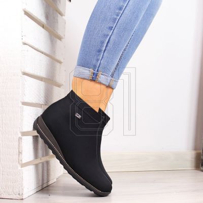 2. Isolierte schwarze Damenstiefeletten Rieker W 98251-00