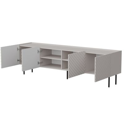 2. 4D-TV-Schrank LUCCA 200x40x59 Kaschmir