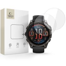 Tech-Protect Glass Fit+ 2er-Pack Panzerglas für Garmin Fenix ​​8 47mm – Klar