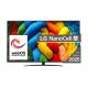 LG NanoCell 75NANO81A3A 75" 4K Ultra HD WebOS Dolby Digital DVB-T2 Schwarzer Fernseher