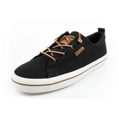 3. Lee Cooper Damen-Sportschuhe, modische Sneaker in Schwarz, bequem