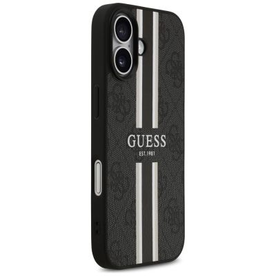 4. Guess 4G MagSafe-Hülle mit Printstreifen für iPhone 17 – Schwarz