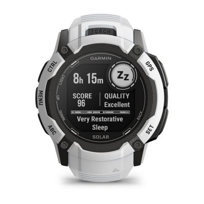 10. Garmin Instinct 2X Solar Whitestone Uhr