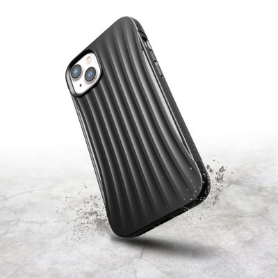 6. Raptic X-Doria Clutch Case iPhone 14 Plus Rückseite schwarz
