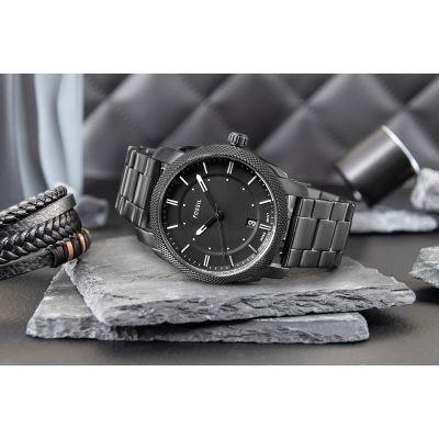 6. FOSSIL Machine FS4775 Herrenuhr + Box