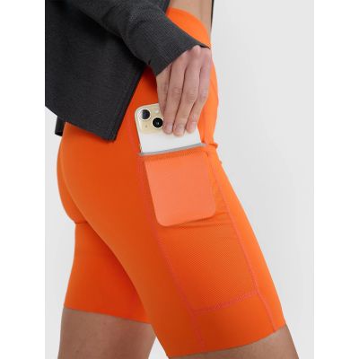 6. Schnelltrocknende Radleggings für Damen 4F 4FWSS25TFSTF027-70S