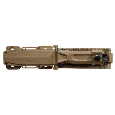 3. Survivalmesser GERBER Strongarm Fixed Serrated Coyote