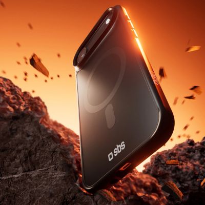 3. SBS Full Active Mag Case mit D3O-Technologie für iPhone 17 Air – Schwarz