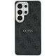 3. Guess 4G Embossed Ring MagSafe Hülle für Samsung Galaxy S26 Ultra - Schwarz