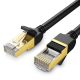 3. Ugreen Cable Ethernet-Patchkabel RJ45 Cat 7 STP LAN 10 Gbit/s 2 m schwarz (11269)