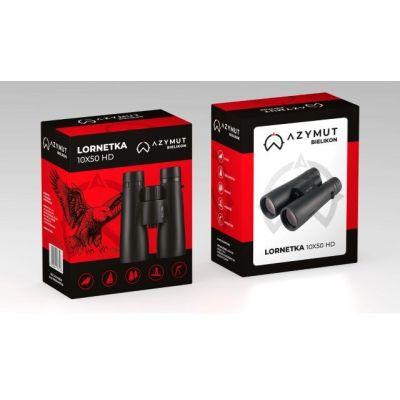 3. Bielikon 10x50 HD AZIMUTH Fernglas