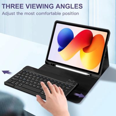 10. Tech-Protect SC Stifthülle für Xiaomi Poco Pad M1 / ​​Redmi Pad 2 Pro 12.1 - Schwarz