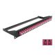 2. DeLOCK Optisches Frontpanel 19", 24-Port LC Duplex, Lila