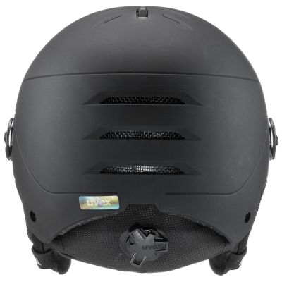 2. Unisex-Skihelm Uvex Wanted Visor mit aktivem Belüftungssystem, schwarz (56/6/262/10)