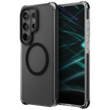 Uniq Combat Schutzhülle für Samsung Galaxy S26 Ultra mit Magclick-Ladeanschluss – Schwarz