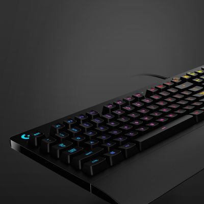 26. Logitech 920-008093 Tastatur (Mechanisch; USB 2.0; (US); Schwarz)