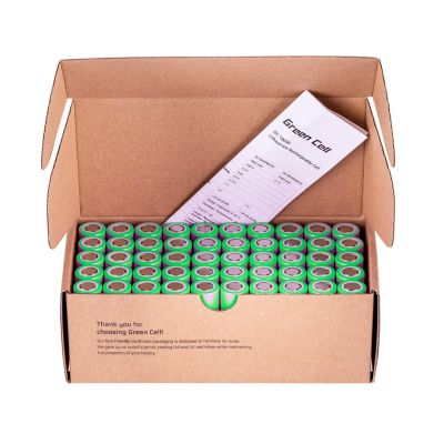 6. GREEN CELL 18650 50X AKKU 18650 LI-ION INR1865029E 3,7 V 2900 mAh